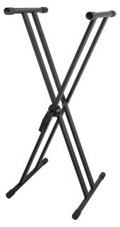 Strong Double Cross Keyboard Stand with% 